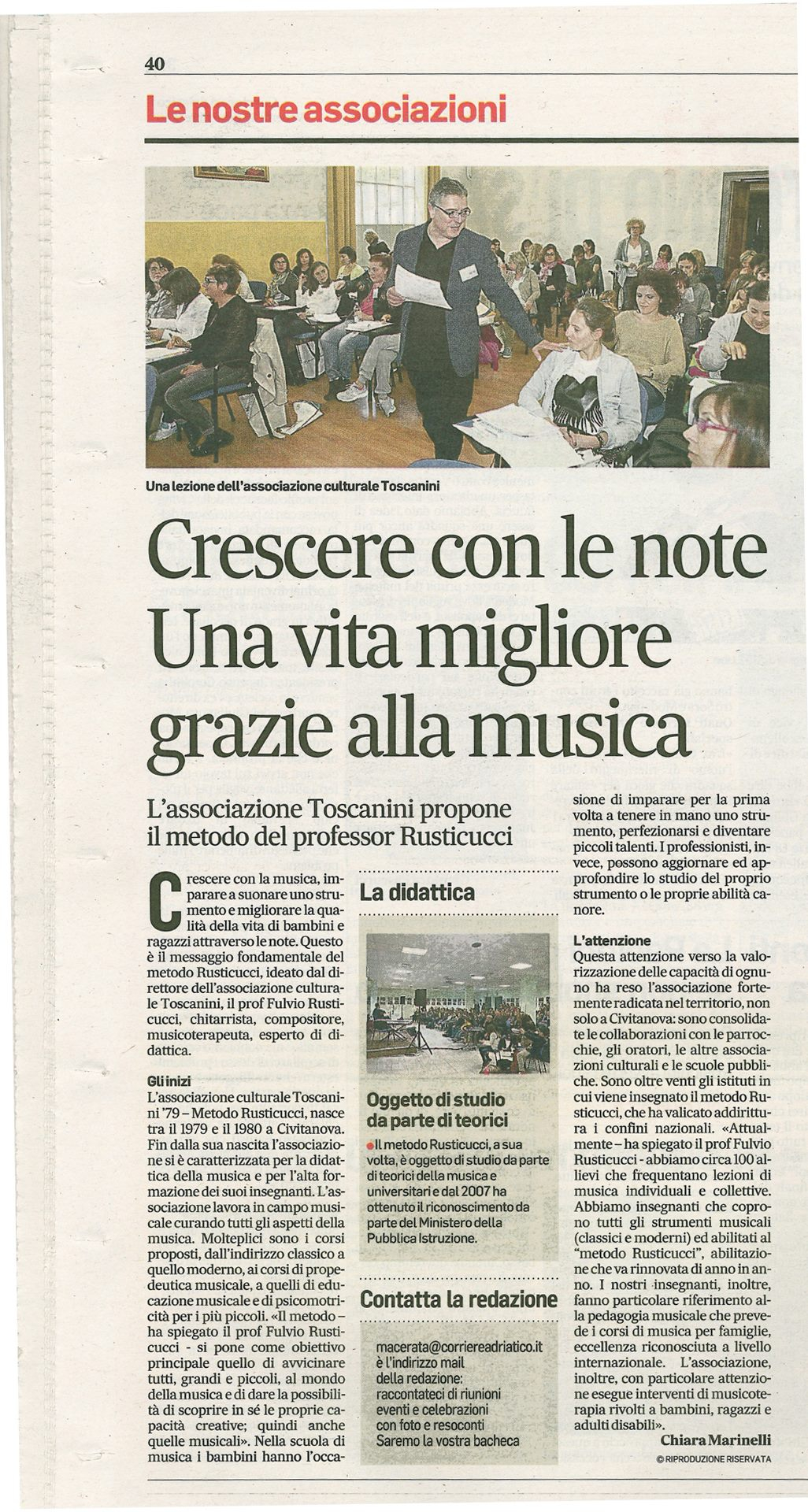 Crescere con le note - Una vita migliore grazie alla musica